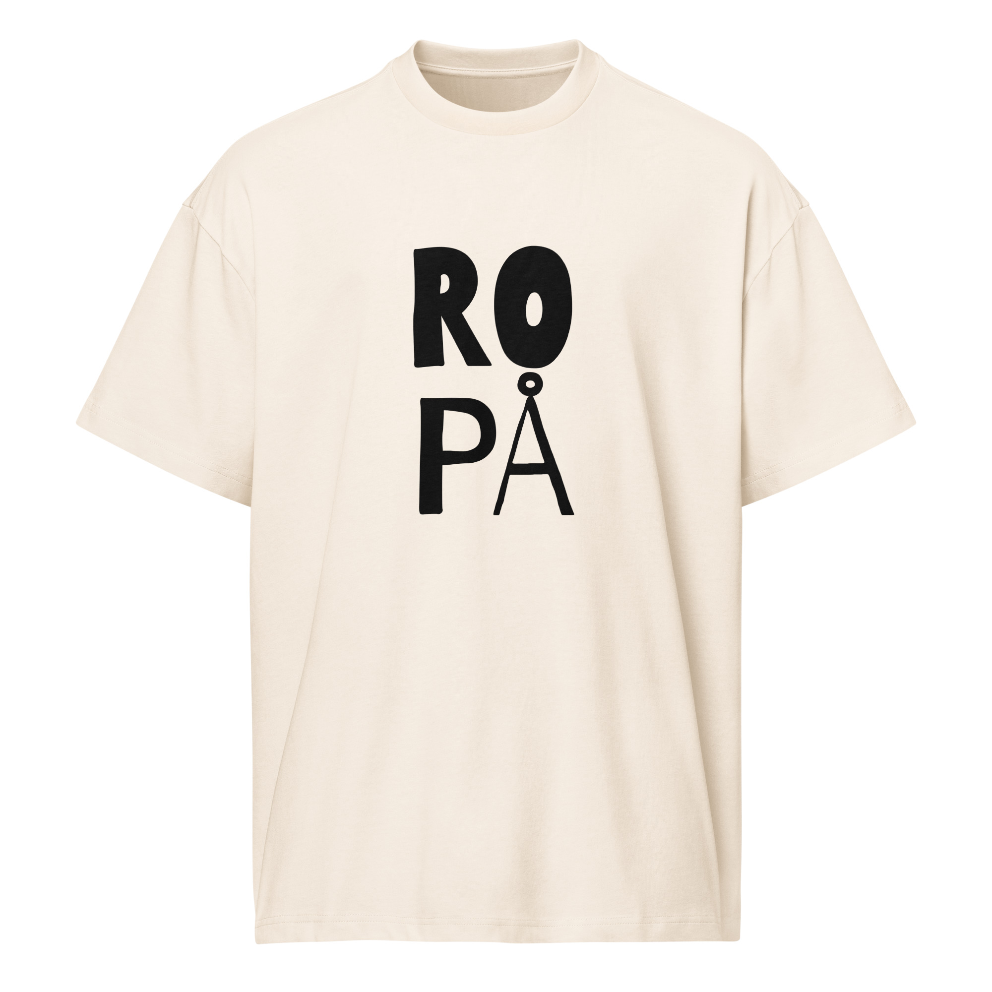 ro på t-shirt - multitryk